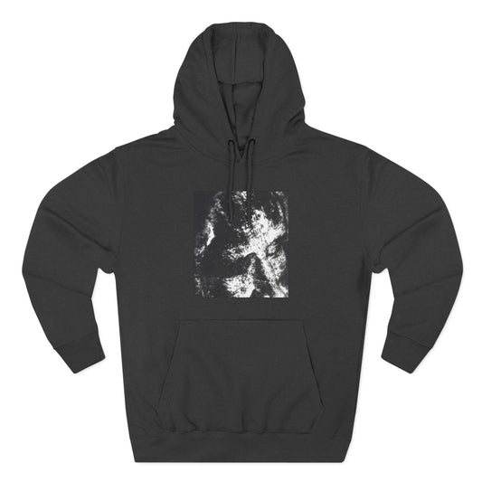 Abstract AIonIS Shroud Man -Panel Hoodie — Three-Panel Fleece Graphic Hoodie