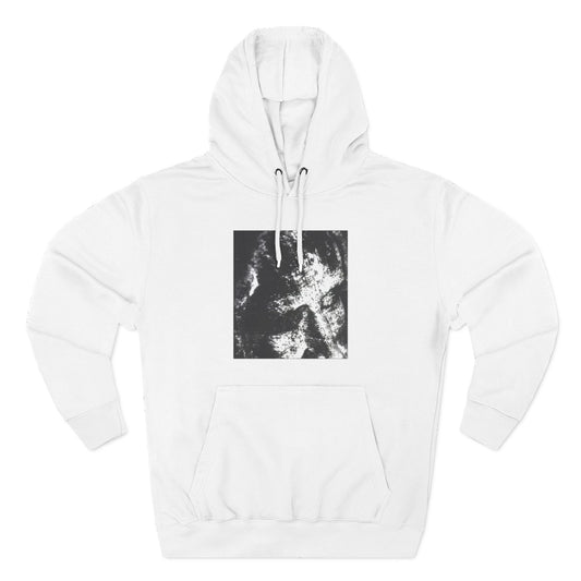 Abstract AIonIS Shroud Man -Panel Hoodie — Three-Panel Fleece Graphic Hoodie