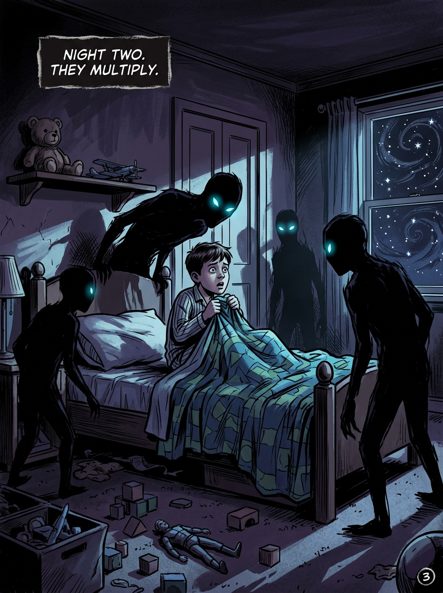 BETWEEN THE SHADOW AND SOURCE: WHEN DARKNESS WATCHES